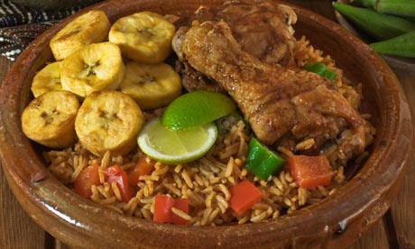 Ghana Food Jollof Rice