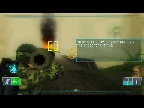 Ghost Recon Advanced Warfighter 2 Psp Gameplay