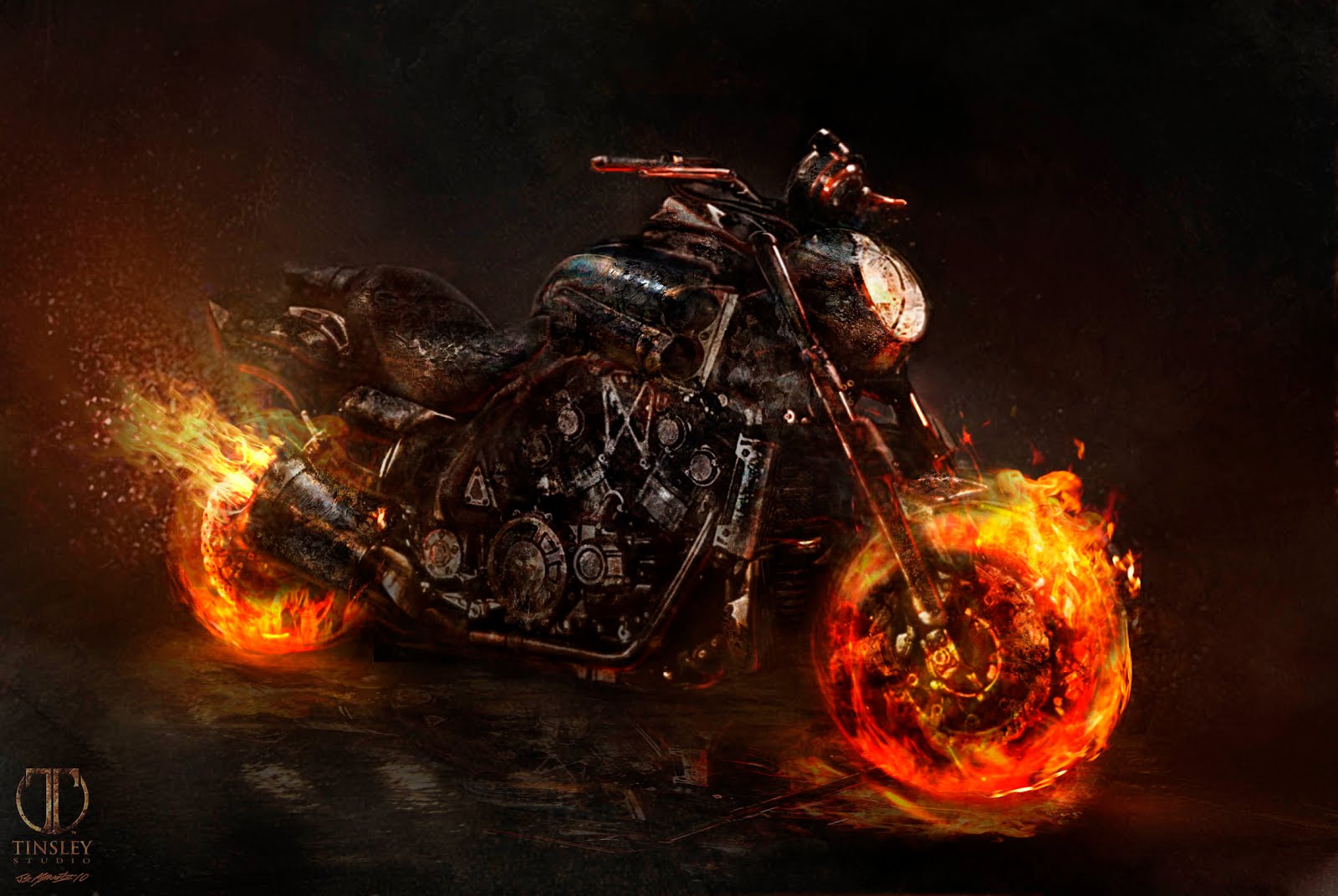 Ghost Rider 2 Bike Pics
