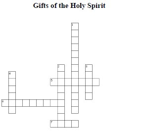 Gifts Of The Holy Spirit For Kids