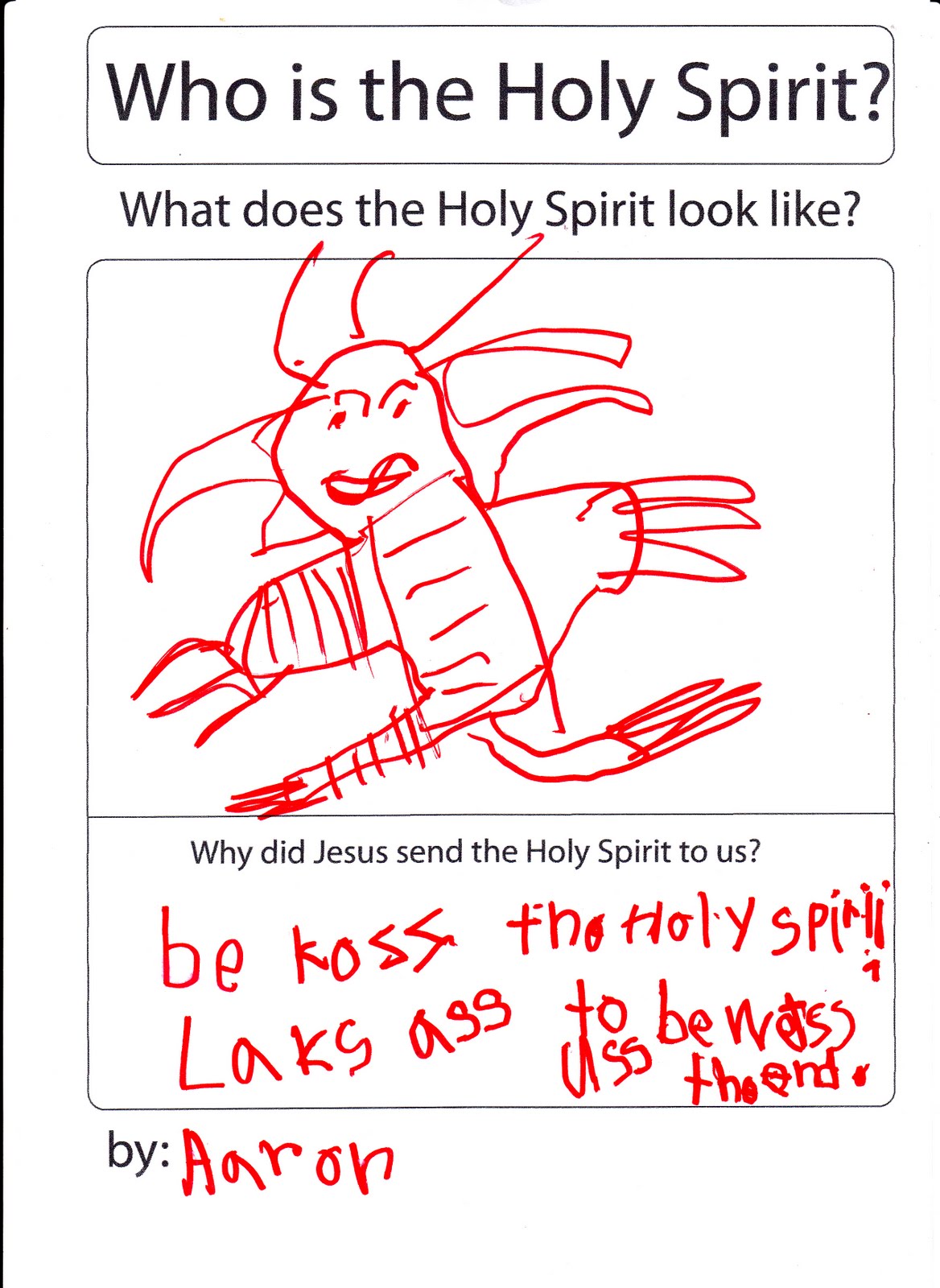 Gifts Of The Holy Spirit Worksheet