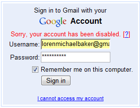 Gmail Account Opening Date