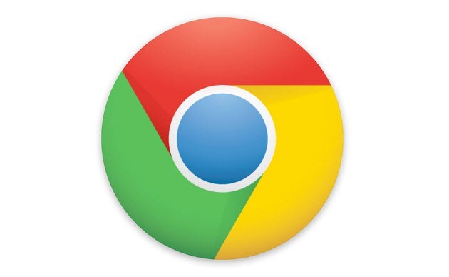 Google Chrome Logo Black Background