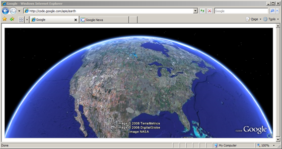Google Earth Online 3d