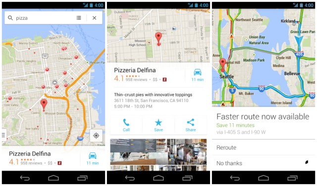 Google Maps App Android Update