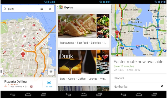 Google Maps App Android Update