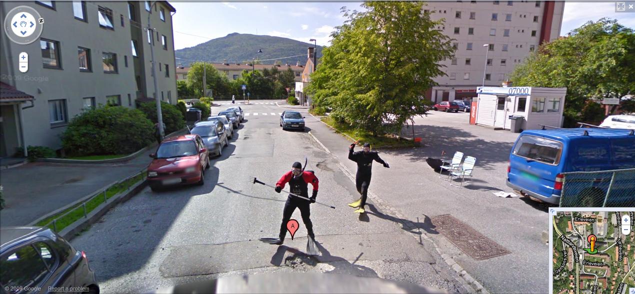 Google Maps Street View Car Bloopers