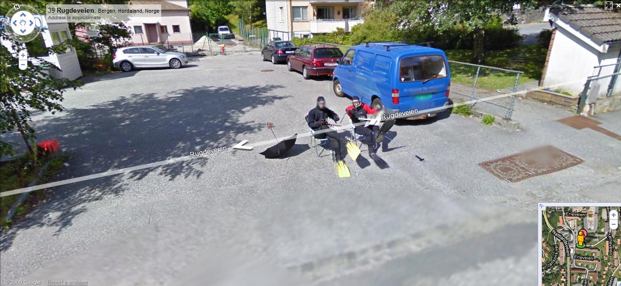 Google Maps Street View Car Bloopers