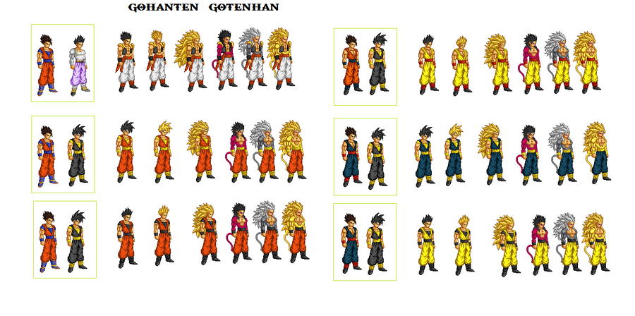 Goten And Gohan Fusion