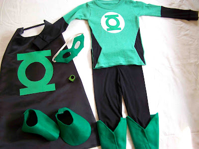 Green Lantern Costumes For Kids