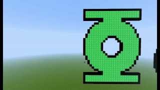 Green Lantern Logo Minecraft