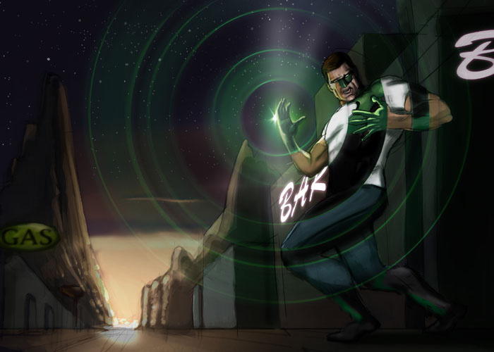 Green Lantern Movie Costume