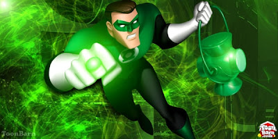 Green Lantern Ring Cartoon