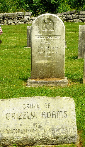 Grizzly Adams Tombstone
