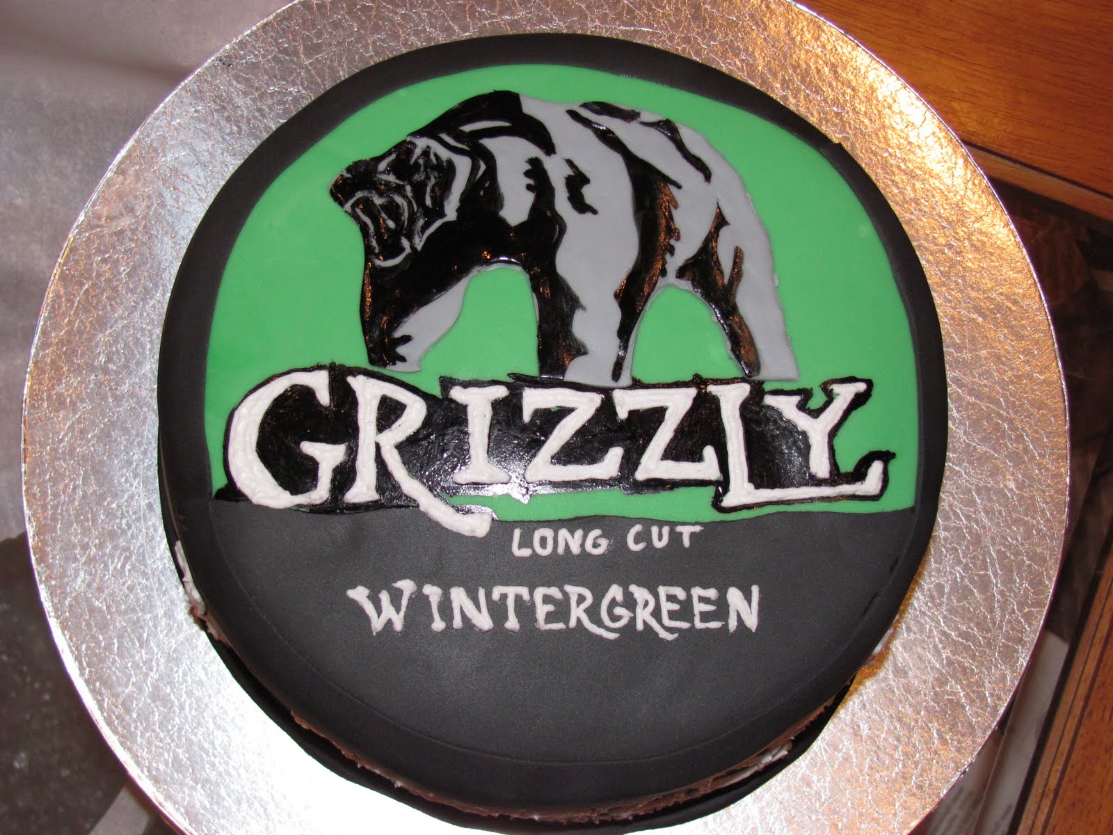 Grizzly Wintergreen Cake