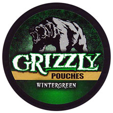 Grizzly Wintergreen Pouches Log