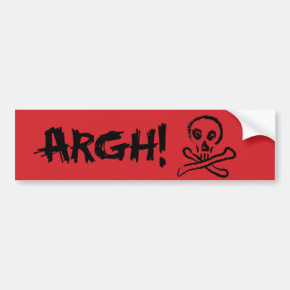 Grr Argh Bumper Sticker