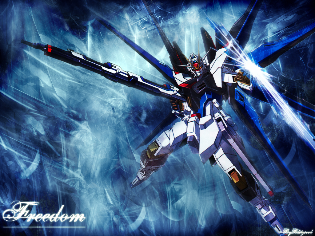 Gundam Seed Destiny Freedom Hd Wallpaper