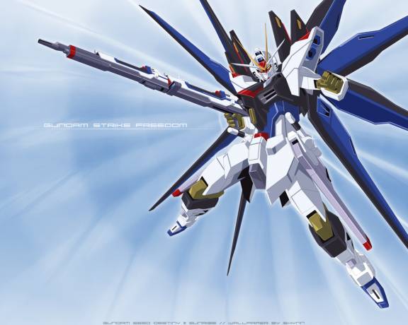 Gundam Seed Destiny Freedom Wallpaper