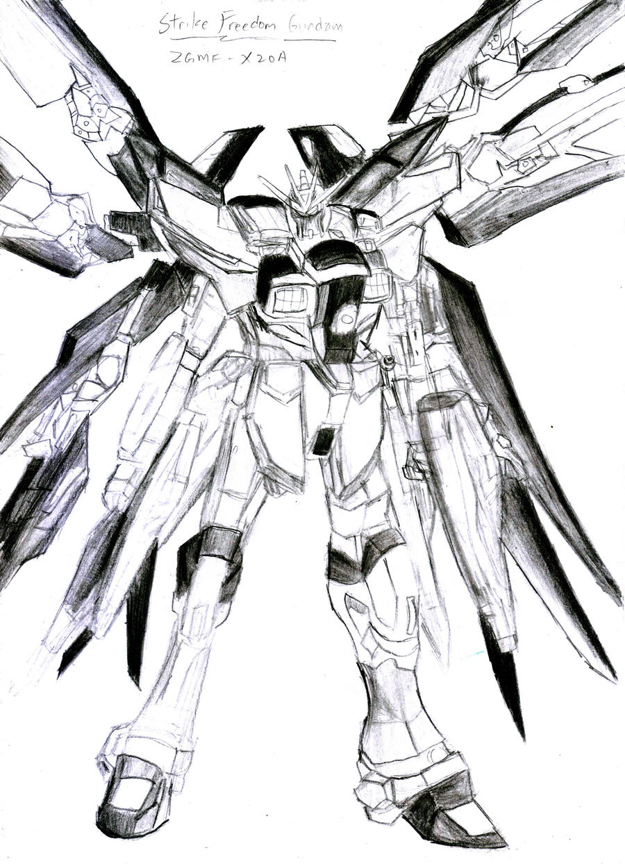 Gundam Seed Freedom Drawing