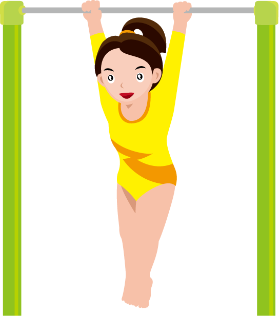 Gymnastics Bars Clipart