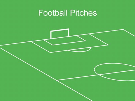 Half Football Pitch Diagram