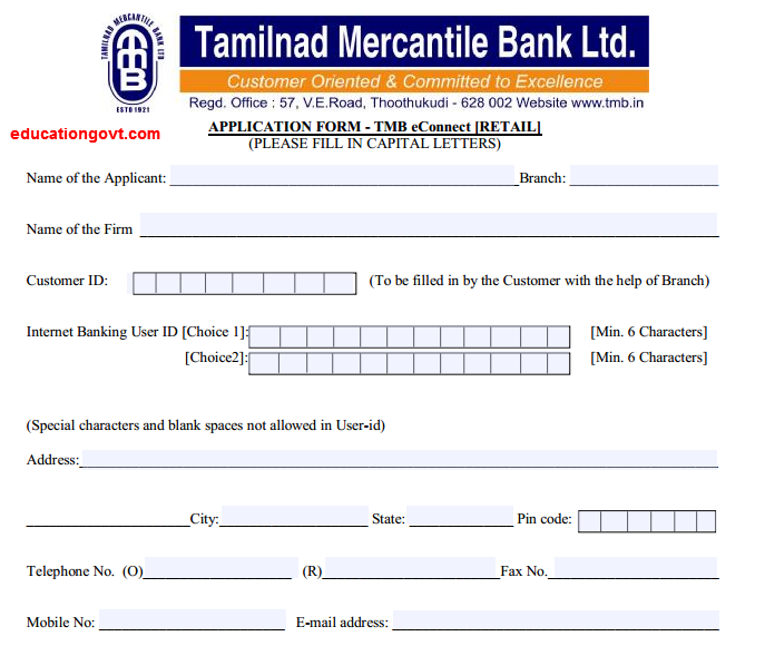 Hdfc Bank Net Banking Form Download