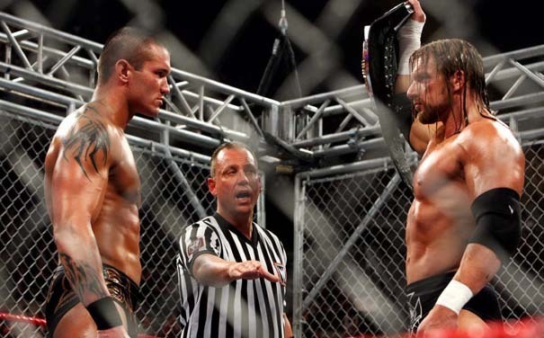 Hhh Vs John Cena Vs Randy Orton