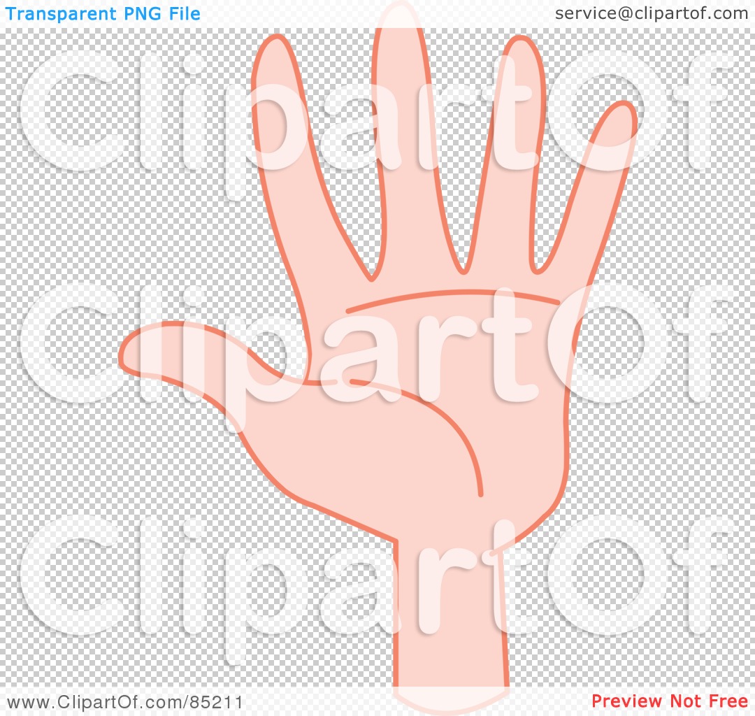 High Five Hand Clipart