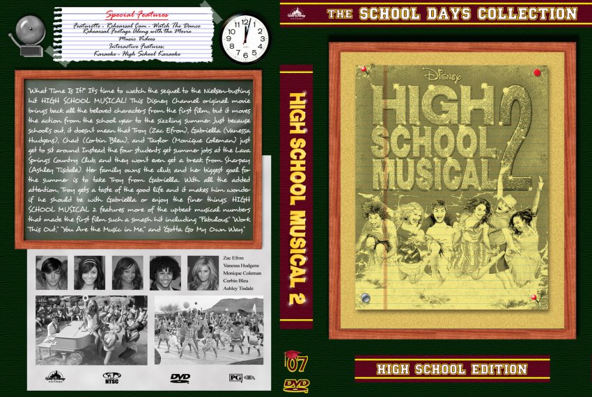 High School Musical 2 Movie Dvd