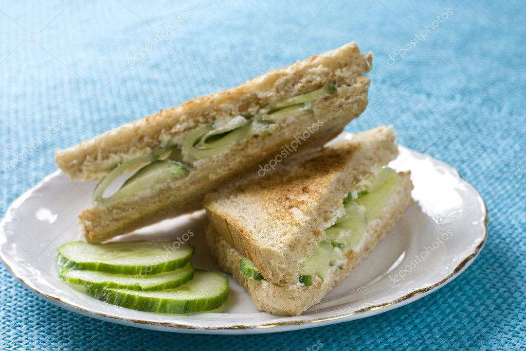 High Tea Sandwiches Cucumber