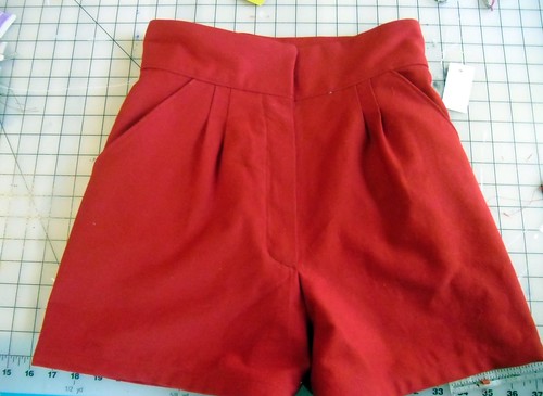 High Waisted Shorts Pattern Sewing