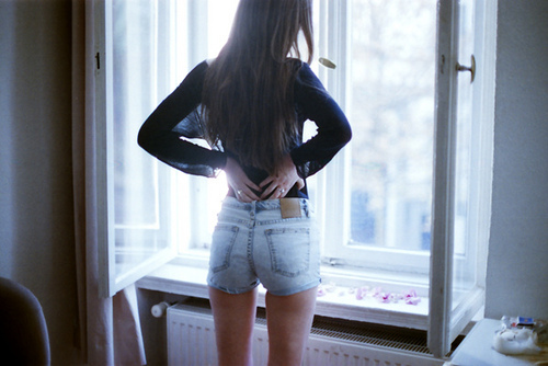 High Waisted Shorts Tumblr Girls