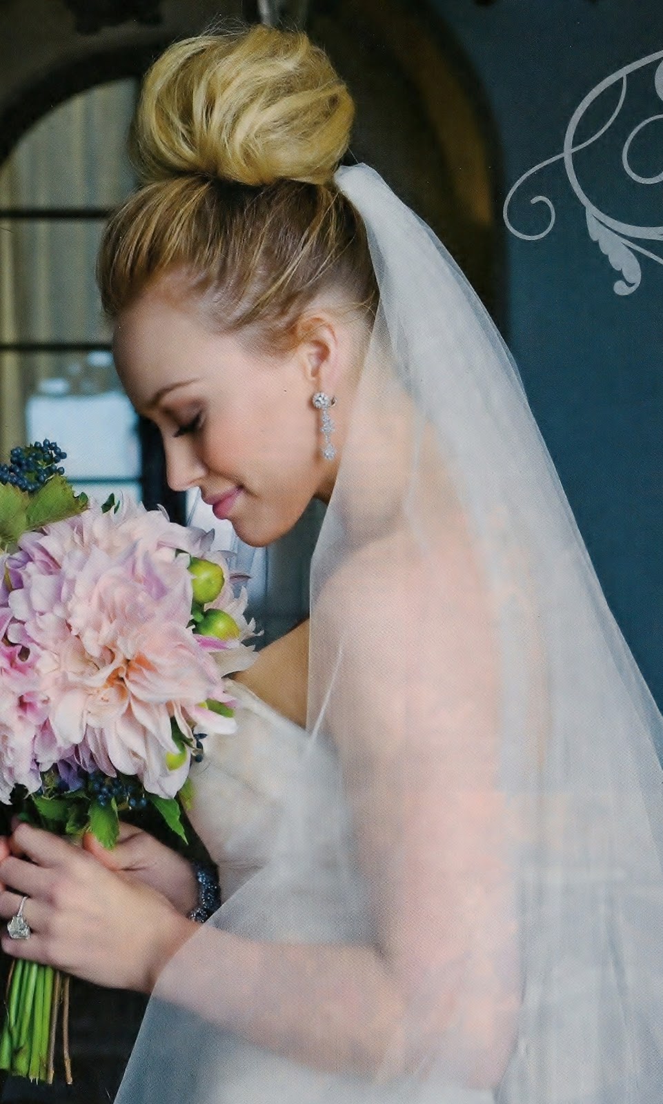Hilary Duff Wedding Hair Pictures