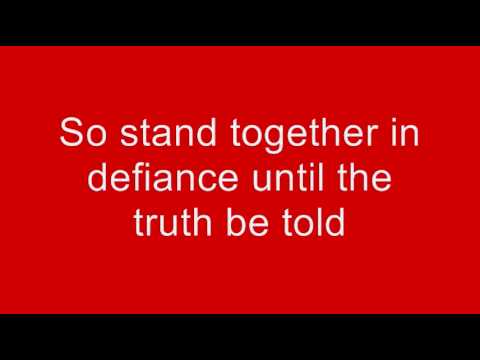 Hillsborough Disaster Song Video