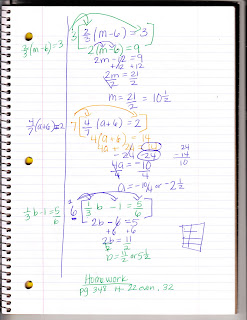 How To Solve Multi Step Equations With Fractions And Variables