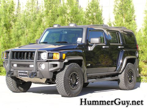Hummer H3 Blacked Out