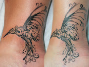 Hummingbird Tattoo Designs Foot