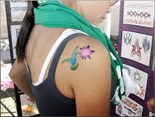 Hummingbird Tattoo Designs For Women