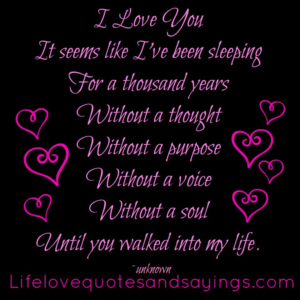 I Love You Cute Quotes For Her
