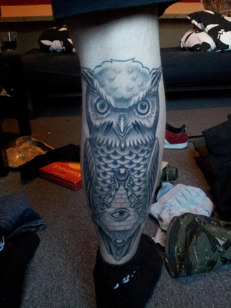Illuminati Tattoos Owl