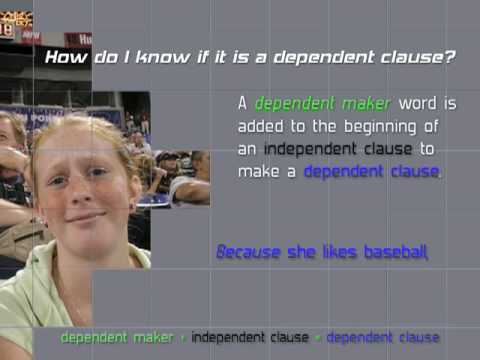 Independent And Dependent Clause Examples