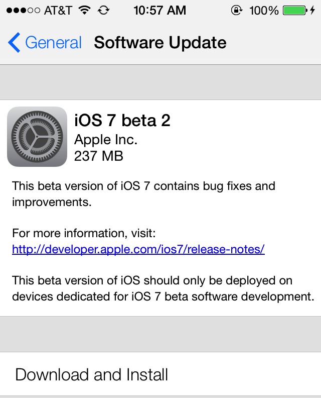 Ios 7 Beta 2 Download Links Free