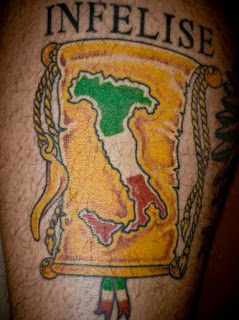 Italian Flag Tattoos Designs