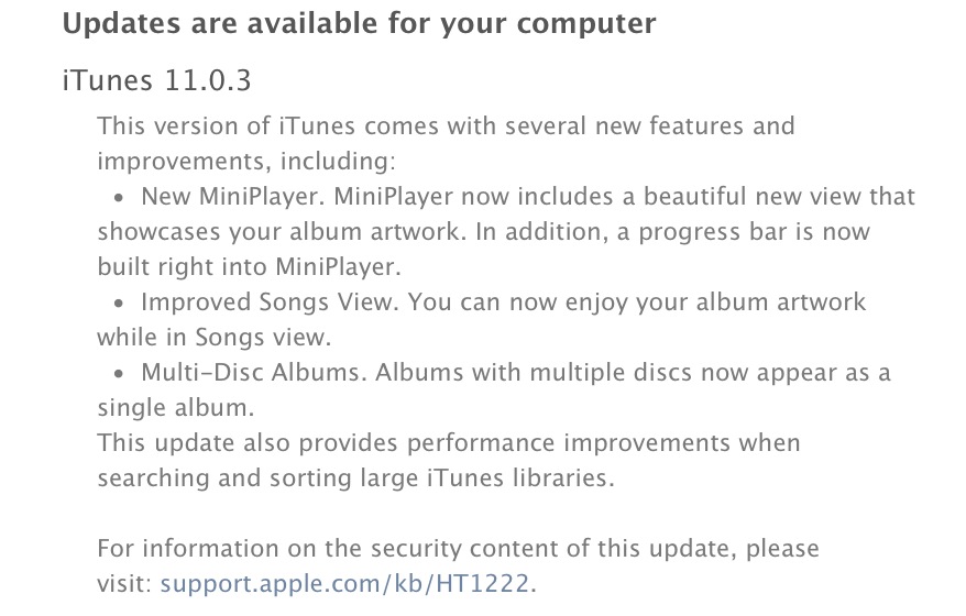 Itunes 11.0.3 Review