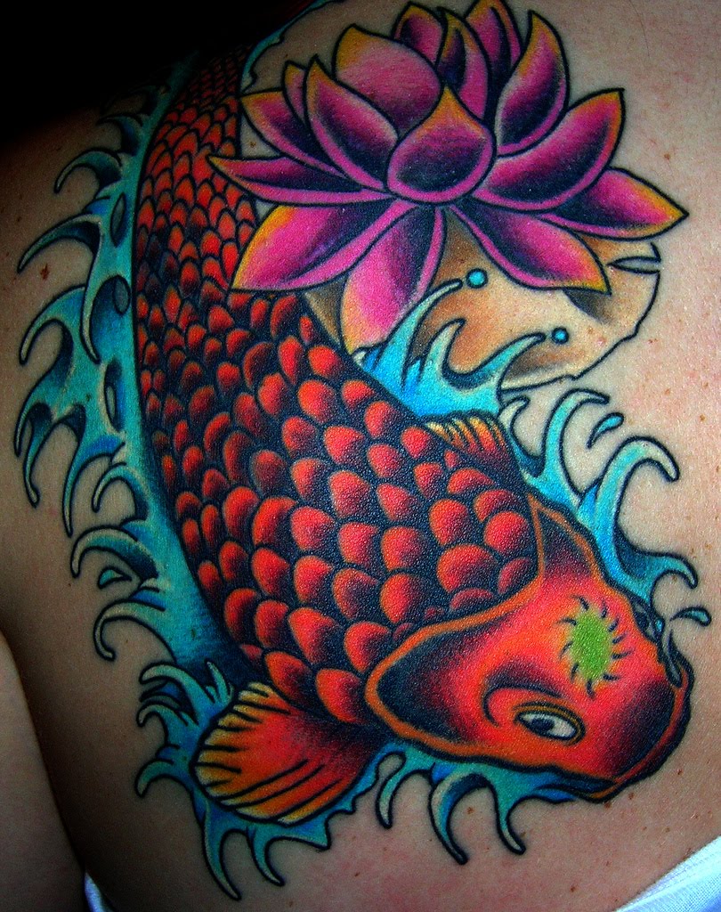Japanese Koi Fish Tattoo Designs Gallery