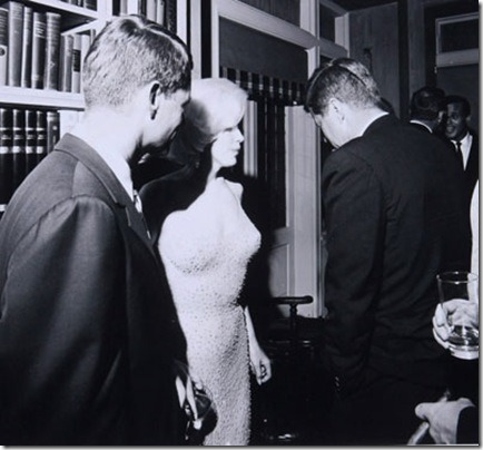Jfk And Marilyn Monroe Snapped Together
