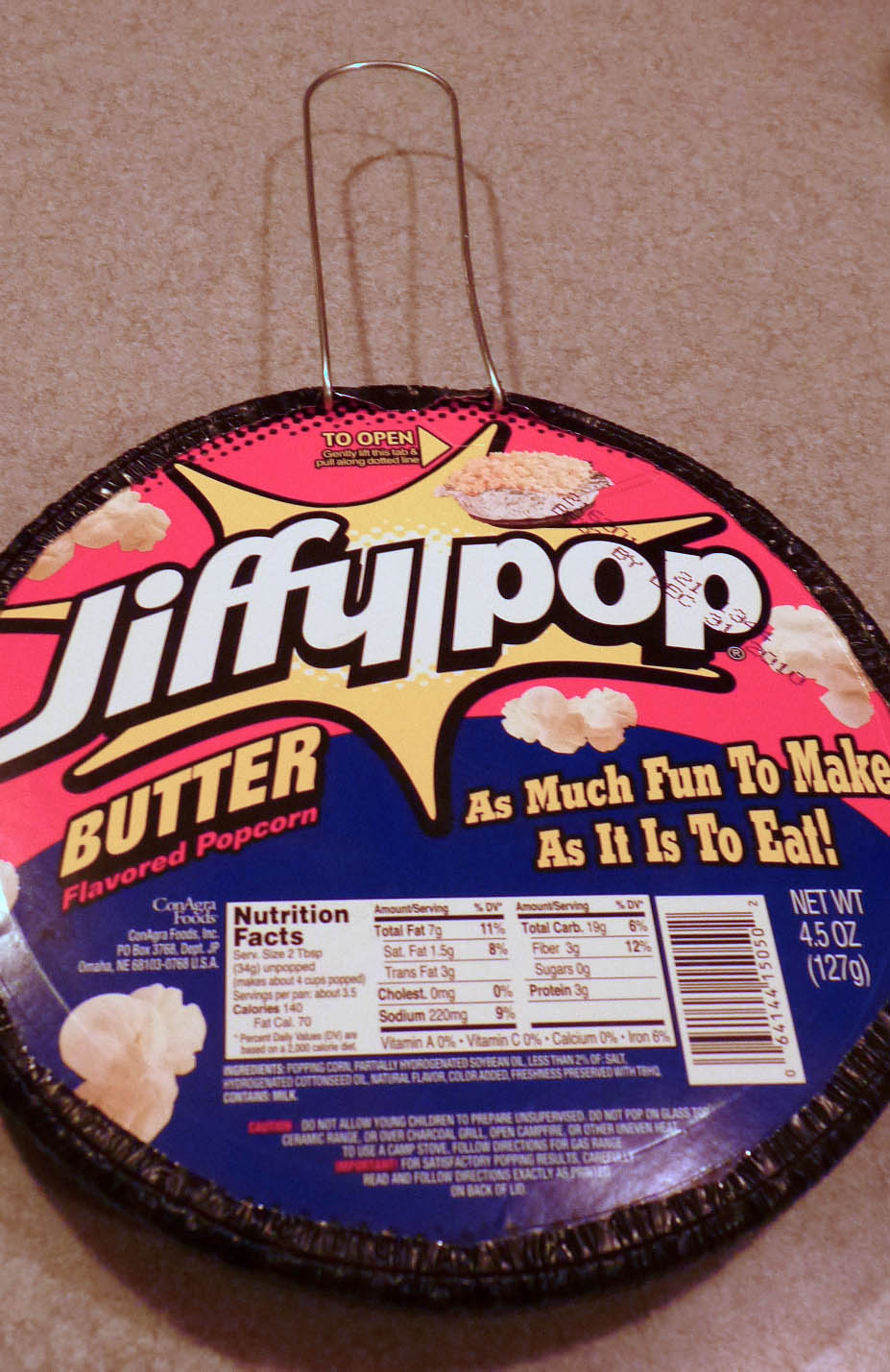 Jiffy Pop Popcorn
