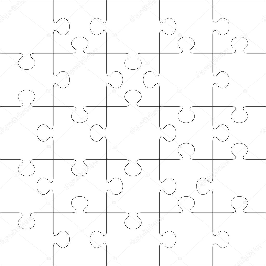 Jigsaw Puzzle Outline Free