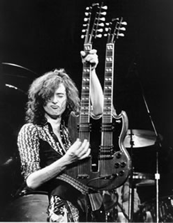 Jimmy Page Double Neck Wallpaper